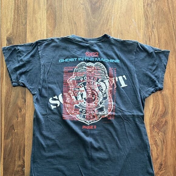 True Vintage! Police "Ghost in the Machine" Tee - Picture 3 of 5